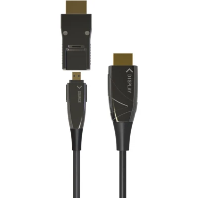Afbeelding van Techly ICOC HDMI HY2D 010, 10 m, Type A (Standaard), D (Micro), 3D, 18 Gbit/s, Zwart