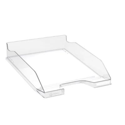 Afbeelding van Exacompta Ref. 113223D set van 6 COMBO MIDI brievenbakjes afmetingen 34,6 x 25,5 6,5 cm voor A4+ documenten kristalglanzend