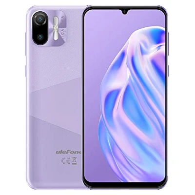 Afbeelding van Ulefone Note 6, 3G smartphone zonder abonnement, 8,5 mm ultradunne dual simmobiele telefoon, 6,1 inch HD+ scherm, 3 kaartsleuf, Android 11 Go, 1 GB + 32 GB, 2 MP 5 camera, gezichtsontgrendeling, GPS, violet