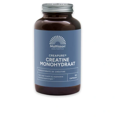 Afbeelding van Mattisson Creatine Monohydraat Creapure 180 capsules
