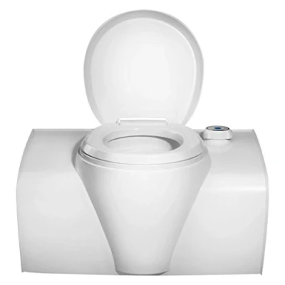 Afbeelding van Thetford C403 L Cassettetoilet Links Wit Inbouwtoiletten