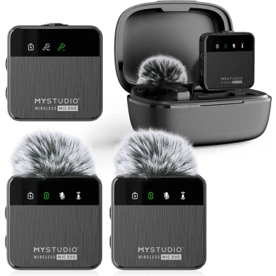 Afbeelding van Easypix My Studio Draadloze Microfoon Duo
