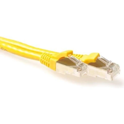 Afbeelding van ACT FB7805 LSZH SFTP CAT6A Patchkabel Snagless Geel 5 meter