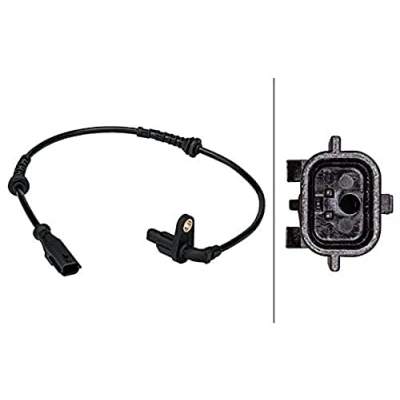 Afbeelding van HELLA 6PU 012 679 331 ABS sensor Achteras Actieve 2 450 DACIA: Logan I Saloon, Sandero