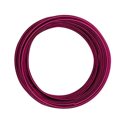 Afbeelding van Vaessen Creative Aluminium Draad 4mm 10m Sterk roze