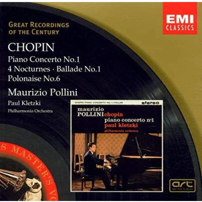 Afbeelding van Chopin: Piano Concerto no 1, Nocturnes etc / Pollini, Kletzki et al