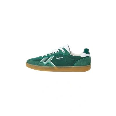 Afbeelding van Pepe Jeans BALL FUN M Sneakers laag, Heren, Maat: 40, Ivy green Leer/ synthetisch