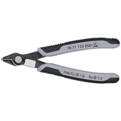Afbeelding van Knipex 7871125ESD ESD Super Knips Zijsnijtang Elektronica 125mm