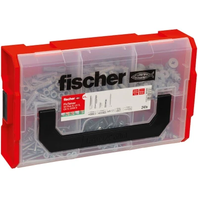 Afbeelding van Fischer FixTainer plug SX Plus, universeelplug UX 6 en 8 S met schroeven