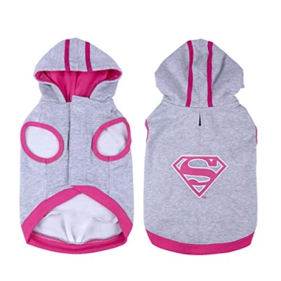 Afbeelding van SUPERGIRL Honden Hoodie M (Lengte 36cm Borst 58 66cm)