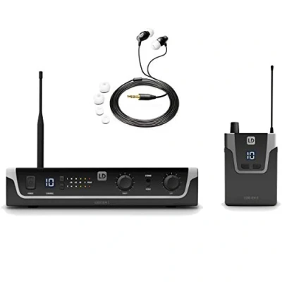 Afbeelding van LD Systems U308 IEM HP In Ear monitoring set