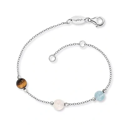Afbeelding van Engelsrufer, Armbanden, Armband Helende Steen, (19 cm, Zilver)