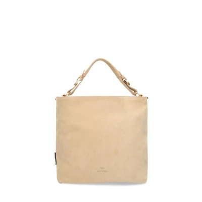 Afbeelding van Fred De La Bretoniere Shoulderbag Wanda Beige Maat ONESIZE