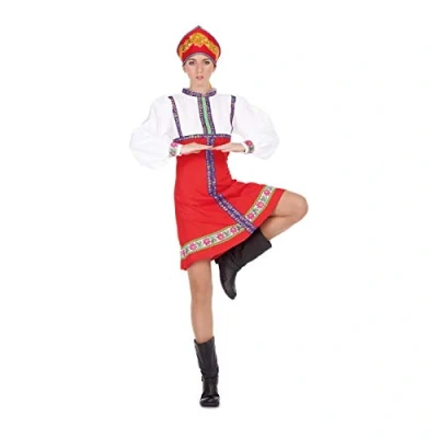 Afbeelding van Kostuums voor Volwassenen My Other Me 2 Onderdelen Russin Rood Maat M/L