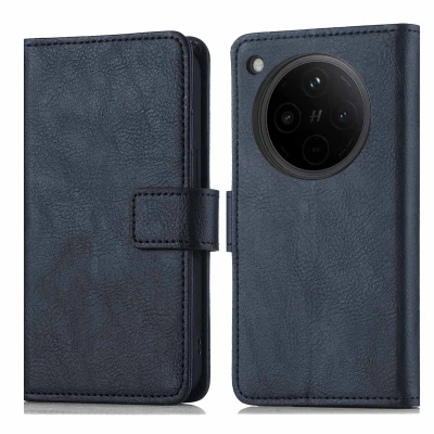 Afbeelding van imoshion Hoesje Geschikt voor Oppo Find X8 Luxe Bookcase Donkerblauw