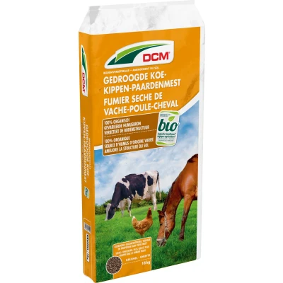 Afbeelding van Gedroogde Koe Kippen Paardenmest 18kg