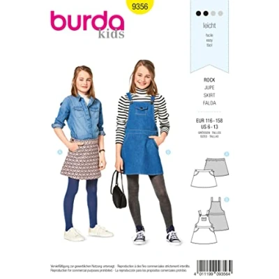Afbeelding van Burda Naaipatroon 9356 Rok en Jurk