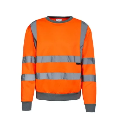 Afbeelding van Korntex Hi Vis Workwear Sweatshirt Limerick KX324 Signal Orange