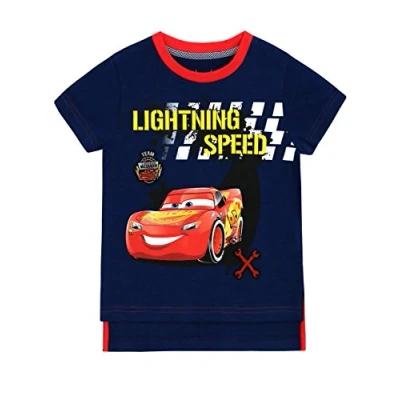 Afbeelding van Disney Cars Lightning McQueen T shirt voor jongens, Meerkleurig