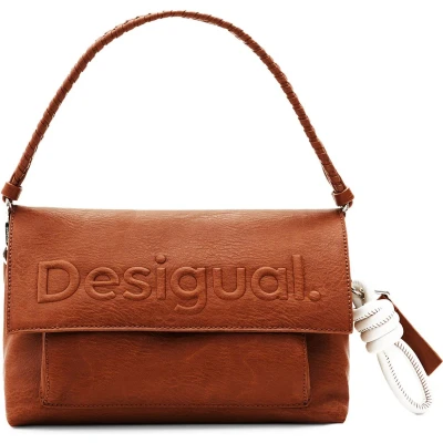 Afbeelding van Desigual ALL Mickey Loverty Handtas, Dames, Maat: One Size, Brown