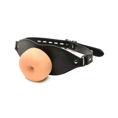 Afbeelding van XR Brands Ass Face Mouth Gag Beige