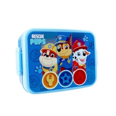 Afbeelding van My sweety pop Paw Patrol broodtrommel lunchbox voor kinderen kleuterschool school vakantie maaltijd 16 cm cadeau idee (Paw blauw)
