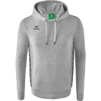 Afbeelding van Erima Essential Team sweatshirt met capuchon licht grey melange/slate