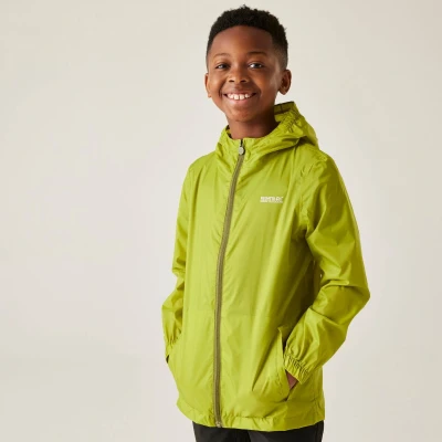 Afbeelding van Regatta Pack It Regenjas Junior Grenoble Green Groen Regenkleding &amp; laarzen