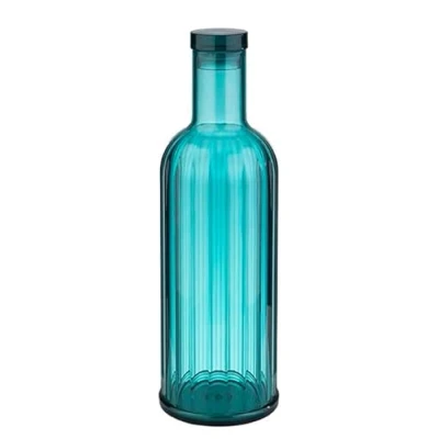 Afbeelding van Assheuer + Pott APS Fles STRIPES, Serveercontainers, Turkoois
