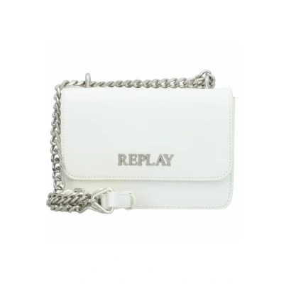 Afbeelding van Replay Schoudertas, Dames, Maat: One Size, Optical white