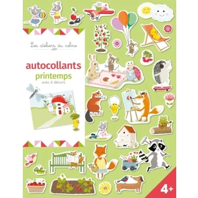 Afbeelding van AUTOCOLLANTS PRINTEMPS (AVEC 6 DECORS)