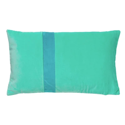 Afbeelding van Dutch Decor PIPPA Sierkussen velvet Beveled Glass 30x50 cm groen
