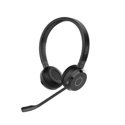 Image de Jabra Evolve 65 TE Stereo Micro casque sur oreille Bluetooth sans fil USB A via adaptateur isolation acoustique Certifié pour Microsoft Teams
