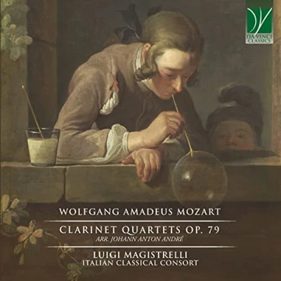 Afbeelding van Luigi Magistrelli &amp; Italian Classical Consort Mozart: Clarinet Quartets Op. 79 (CD)
