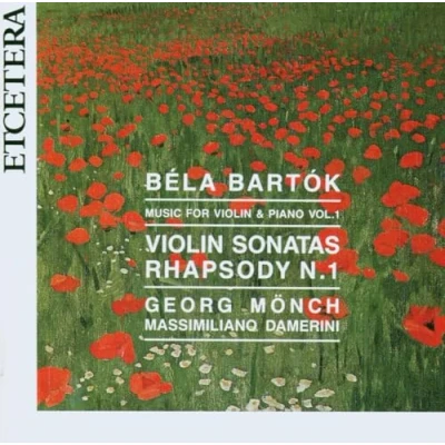Afbeelding van Georg Mönch &amp; Massimiliano Damerini Bartók: Music For Violin Piano Vol.1 (CD)