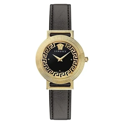Afbeelding van Versace Greca CHIC Horloge, Dames, Maat: One Size, Black