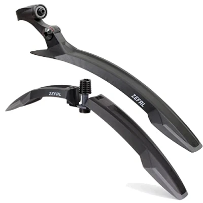 Image de Zefal m60 deflector garde boue à clipser noir 26