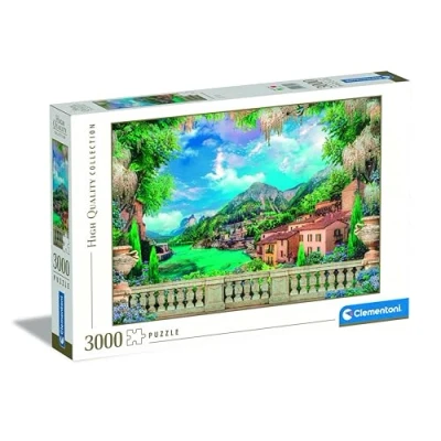 Image de Puzzle 3000 pièces Lush Terrace on Lake