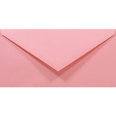Afbeelding van Netuno 50 lange enveloppen, roze, DL, 110 x 220 mm, regenboog, 80 g, puntige klep, natte collage, kleurrijke decoratieve enveloppen voor uitnodigingen, bruiloft, Kerstmis, wenskaarten,