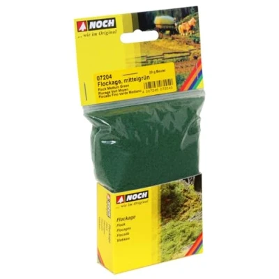 Afbeelding van NOCH 07204 Vlokken Groen (gemiddeld)