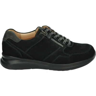 Afbeelding van Ganter 257422 Heren sneakersHeren veterschoenVrije tijdsschoenen Kleur: Zwart Maat: 43.5