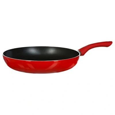 Afbeelding van Secret de Gourmet Koekenpan Alle kookplaten/warmtebronnen geschikt rood/zwart Dia 28 cm