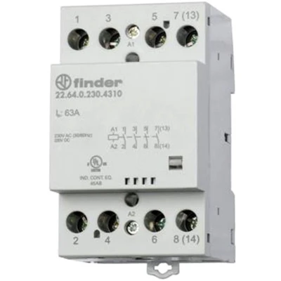 Afbeelding van Finder 22.64.0.230.4610 Installatiezekeringautomaat 2x NC, NO 440 V/AC 1 stuk(s)