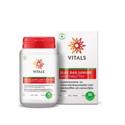 Afbeelding van Vitals Elke Dag Junior Kauwtabletten 30TB