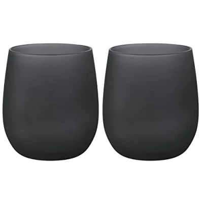 Afbeelding van Brunner Blacksatin waterglazen set 35cl 2 stuks