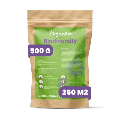 Afbeelding van Organifer Wildbloemenmengsel Biodiversity 62 soorten (500 g voor 250 m2)