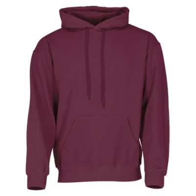 Afbeelding van Fruit of the Loom Klassieke hoodie + MyShirt stoffen zakje, Bordeaux