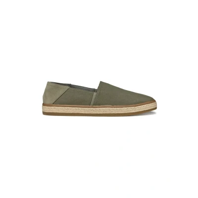 Afbeelding van Geox Espadrilles, Heren, Maat: 39, Light olive green Leer en textiel