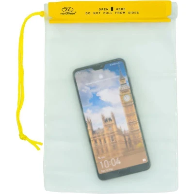 Afbeelding van Highlander Waterdichte Etui 25 X 17 Cm Pvc Transparant/geel