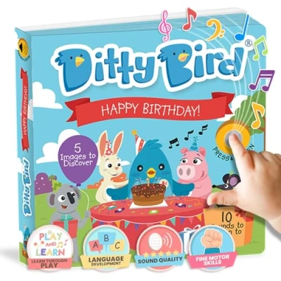 Afbeelding van DITTY BIRD HAPPY BIRTHDAY